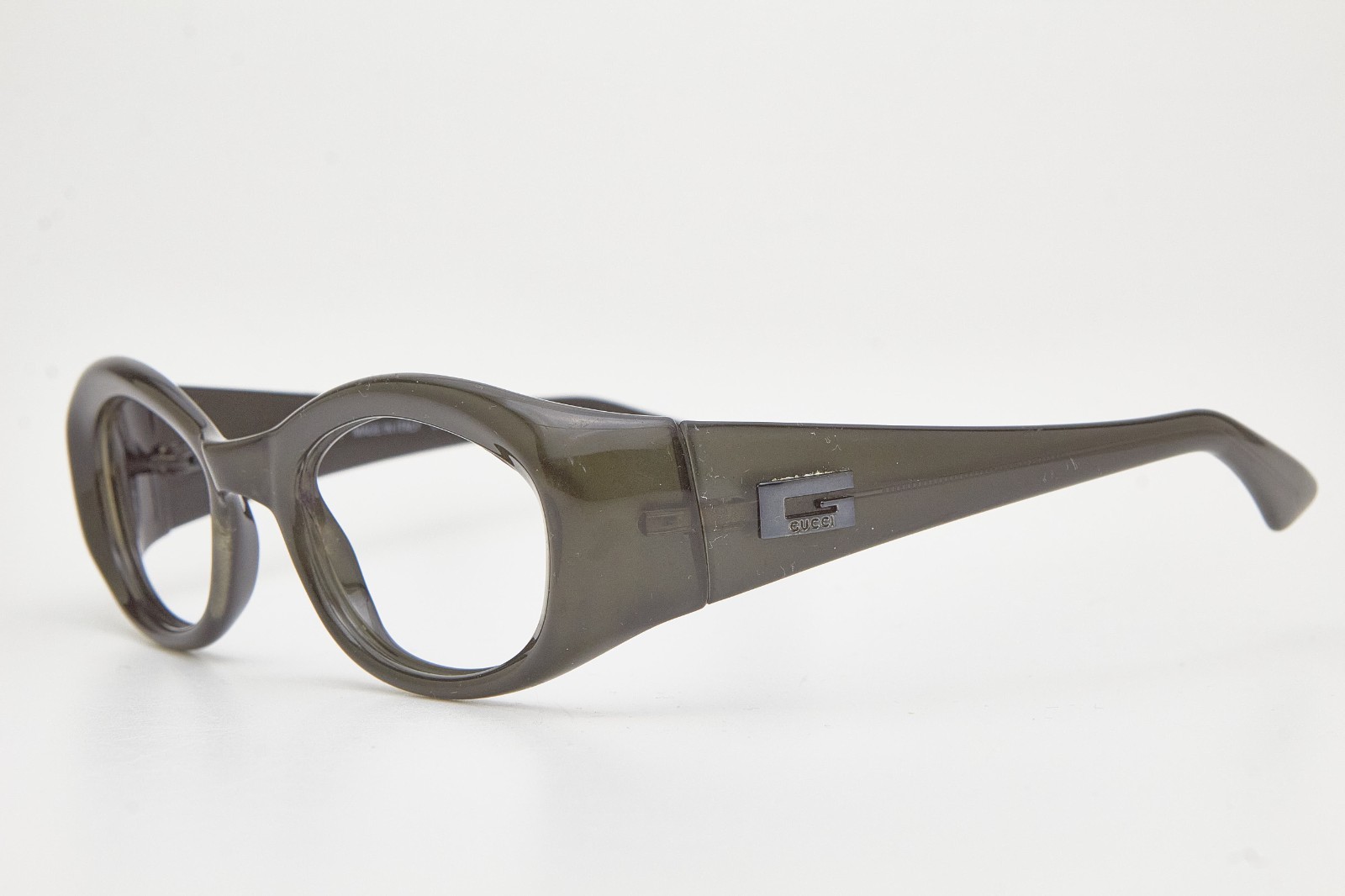 GUCCI glasses 2432 bold narrow rectangular frame … - image 5