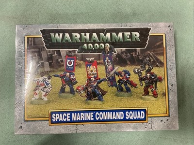 Warhammer 40k Space Marine Command Squad 1998