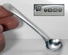 Exeter 1850 Hallmarked Sterling Silver Mustard / Condiment Spoon. Antique Silver