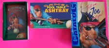Vintage Camel Lights Pool Table Ash Tray- 1992 promo offe & Hard Pack Tumbler