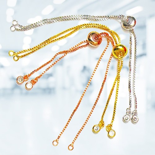 Carufin Catena A U Per Scarpe Con Nappe E Croce - Accessorio Moda Argento Per Donna - 2