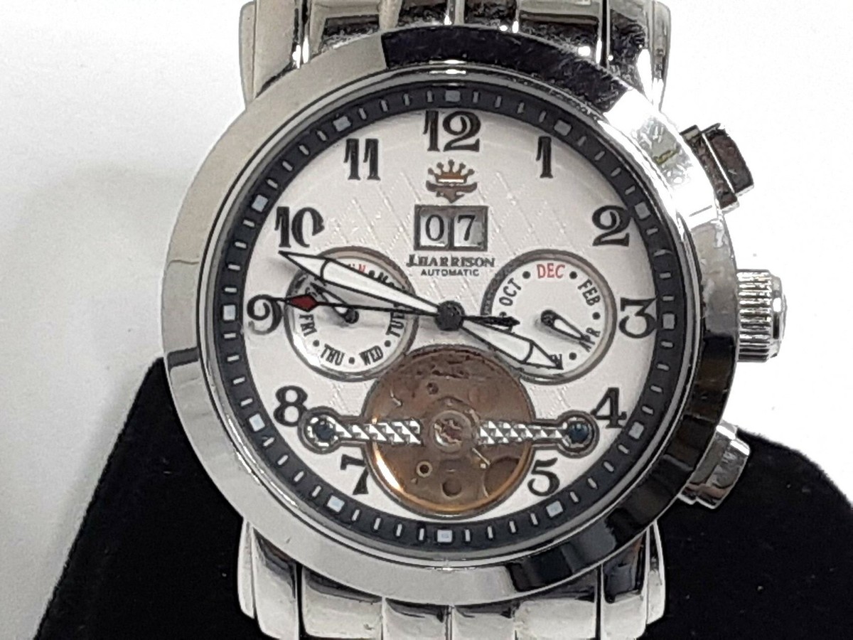 John Harrison JH-008WW Automatic Men's Watch Date Triple