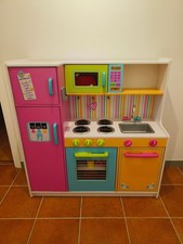 KidKraft Cucina Giocattolo in Legno Deluxe Big and Bright per Bambini