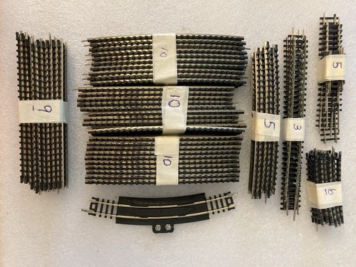 Lote de 59 piezas escala N pista surtida lote 1383??36006-626 | Condition: Used