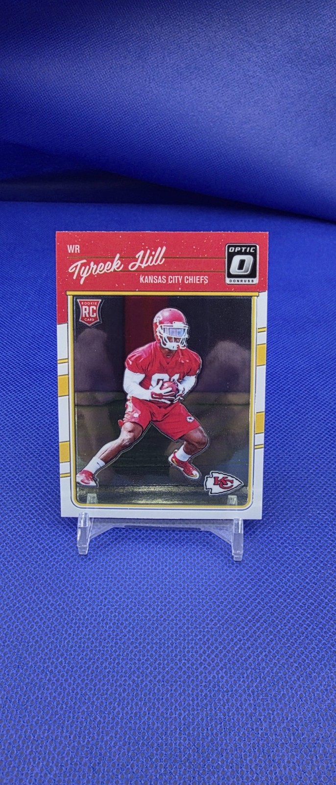 2016 Donruss Optic Tyreek Hill RC Holo Rookie #117 Chiefs