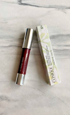 Clinique Chubby Stick Moisturizing Lip Color Balm Shade ~ 01 Richer Raisin~