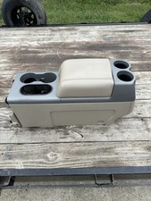 2004-2008 Ford F150 Lariat Full Center Floor Console Assembly Tan Pebble 2004-2008 Ford F150 Lariat Full Center Floor Console Assembly Tan Pebble