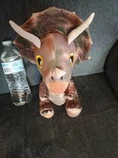 Jurassic World Triceratops Plush Kohl s Cares Brown Dinosaur Stuffed Animal