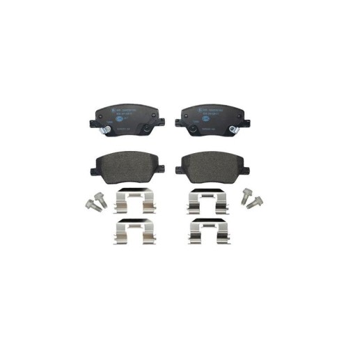 Plaquettes de Frein Hella 8DB 355 025-111 Sécurité pour Trajets Familiaux en Fiat