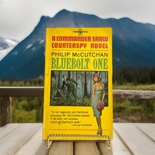 Bluebolt One by Philip McCutchan, 1965 Vintage Berkley Medallion Books