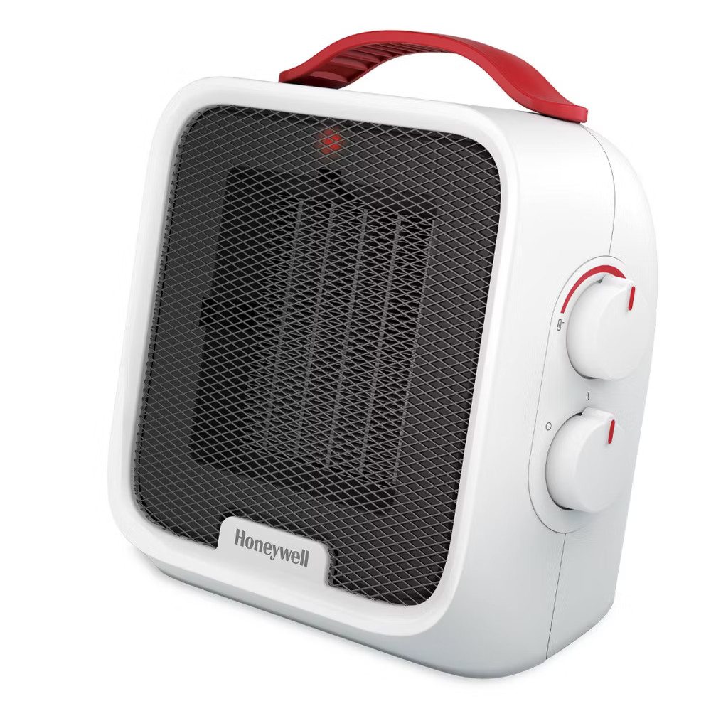 White: Portable Electric Indoor Heater,