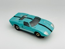 Aurora Thunderjet Tjet FORD GT40 - Turquoise HO Slot Car 1374