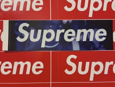 Supreme Nas Belly DMX Box Logo Sticker FW21 Band New Authentic Ships Same Day  