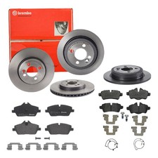 BREMBO BREMSSCHEIBEN Ø259mm + BREMSBELÄGE VORNE & HINTEN FÜR MINI MINI R56 R57