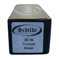 Schilke Standard Series Trumpet Mouthpiece Model 16 Finished in Silver Plate