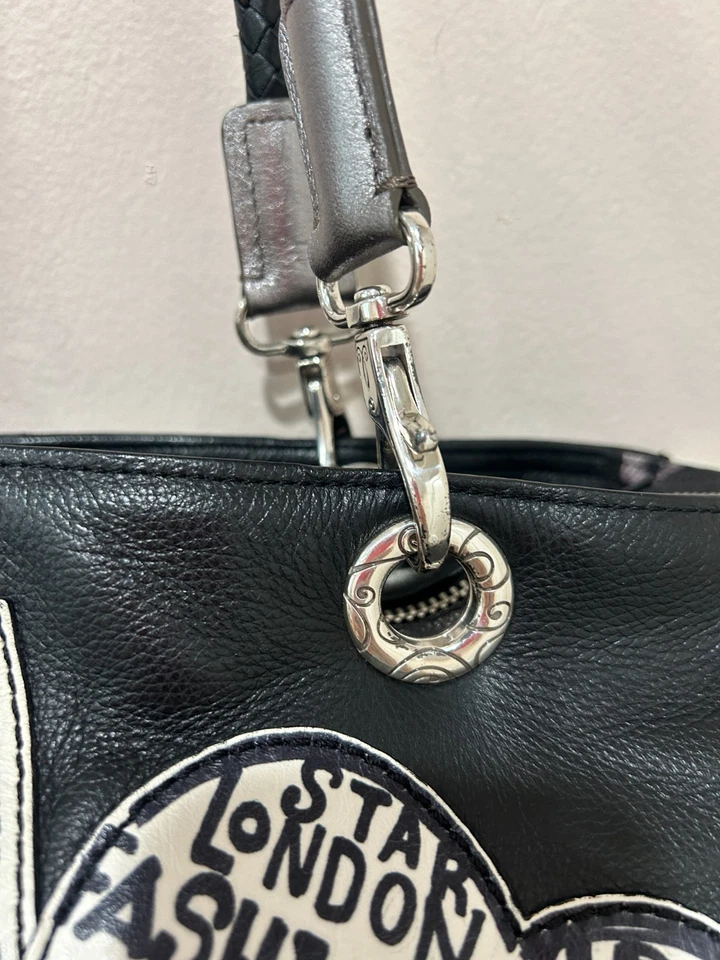 Bolso Grande BRIGHTON Fashionista Tom Clancy Super Glam Chic Alta Costura París Foto 4 de 4