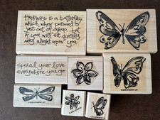 Stampin Up BUTTERFLY OF HAPPINESS Flowers Butterflies Spring Joy Love