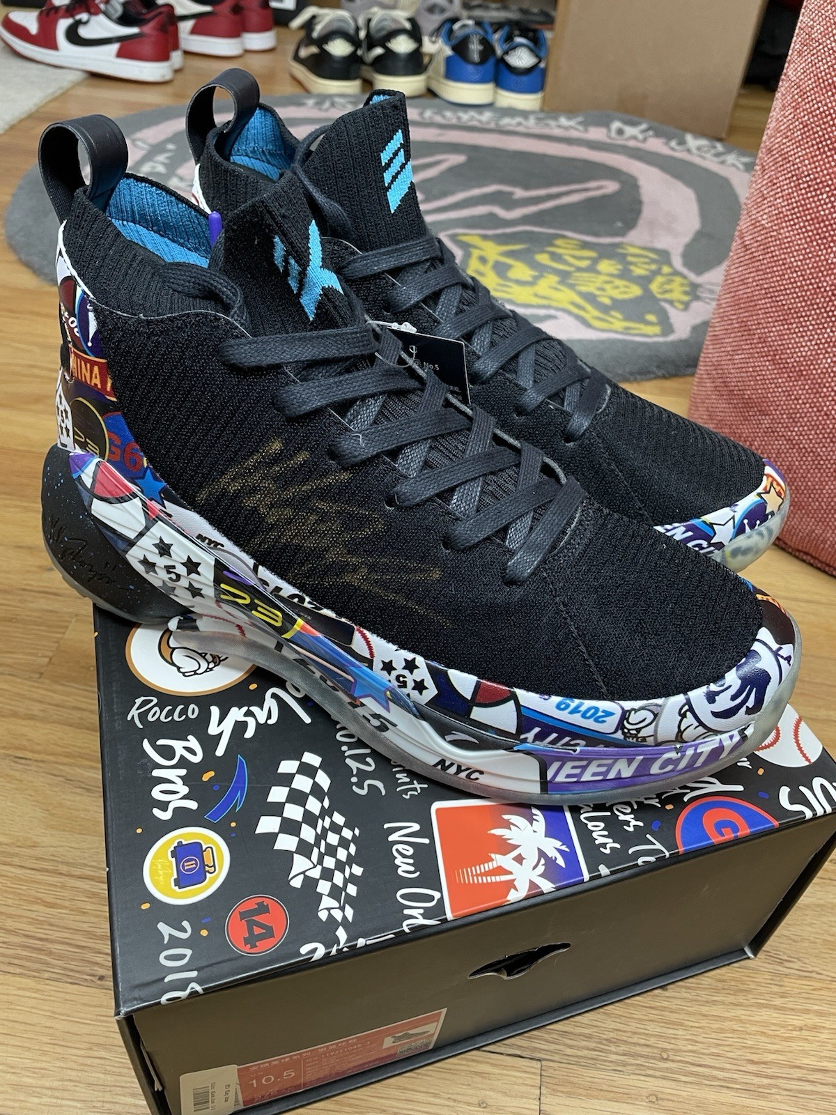 Klay Thompson Autographed Anta KT4 - Size 10.5
