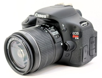 Canon Rebel T3i/600D 18MP DSLR Kit Tested w/ EF-S 18-55mm IS II   6.8K Shutter
