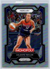 2024 Prizm Monopoly WNBA Celeste Taylor #66 RC Silver Prizms Phoenix Mercury