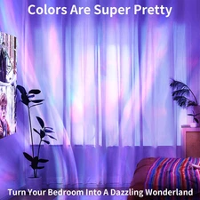 Aurora Light Projector, 2400mah Galaxy Projector for Bedroom, 16 Light Color ...