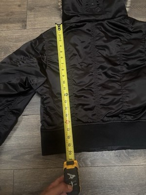 Yeezy Season 1 Cropped Fur Bomber Jacket - Size Large | eBay