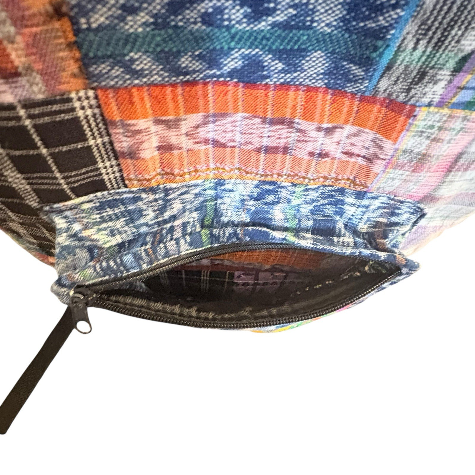 Patchwork backpack - image 10