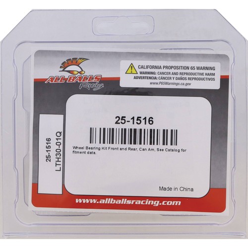 All Balls Racing Rear Wheel Bearing Kit For CF-Moto ZFORCE 950 2020-2024 - Foto 4 di 7