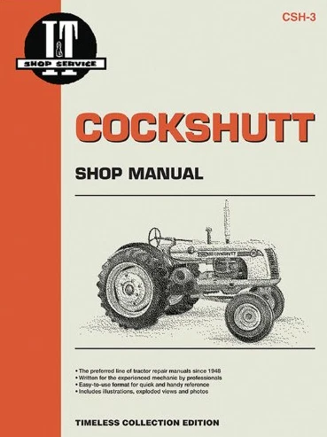 Cockshutt 35 and 40D4 Repair Manual Clymer Service Manual