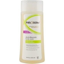 Phisoderm Anti-Blemish Body Wash 10 Oz