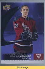 2024 Upper Deck PWHL Showcase Purple /300 Brianne Jenner #7 READ lt5
