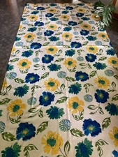 Vintage Floral Tablecloth Large 120 x 60 Banq...