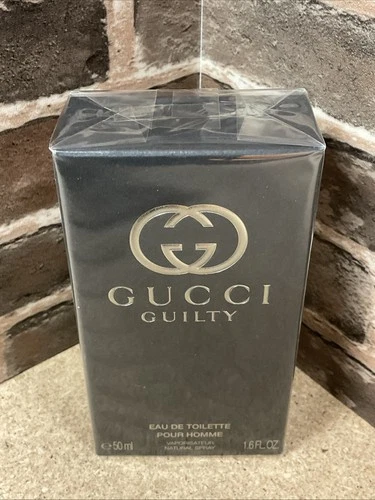 Gucci Guilty Men Pour Homme Eau De Toilette Spray 1.6 Oz/ 50 Ml AUTHENTIC SEALED