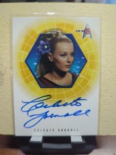 2001 Rittenhouse Star Trek 35th Celeste Yarnall As Yeo Landon Auto Card A16