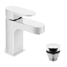 Vado LIF-100/CC-FR/5-C/P  Life Chrome Mono Basin Mixer Tap With Waste - BNIB