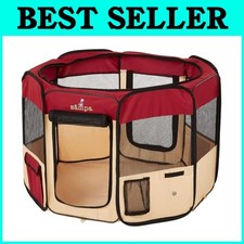 Large Pop Up Pet Playpen - Indoor/Outdoor