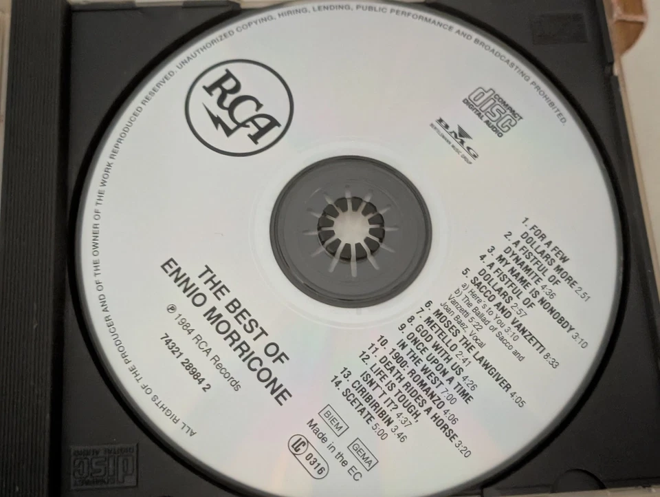 Ennio Morricone The Best of Ennio Morricone 1984 Once upon a time in the west - Bild 3 von 4