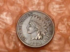 1884 Indian Head Cent Penny  AU. About Uncirculated #C