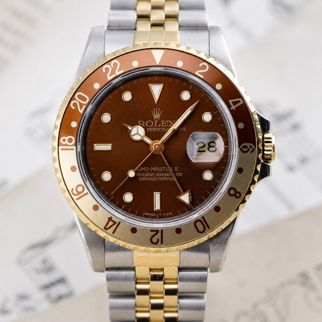 Rolex GMT-Master II Root Beer Reference 16713