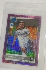 2020-21 Panini Mosaic Serie a Tommaso Pobega 67 Mosaic Prizm Condition Mint