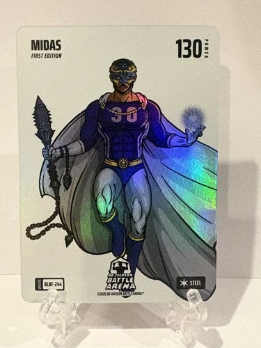 Bo Jackson Battle Arena Alpha Update #BLBF-244 Midas Steel Blizzard Steph Curry