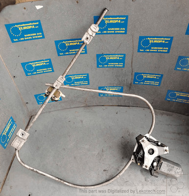 Elektrischer Fensterheber Vordertür mit ... Links RENAULT CLIO 1a Serie 1.4 RTI