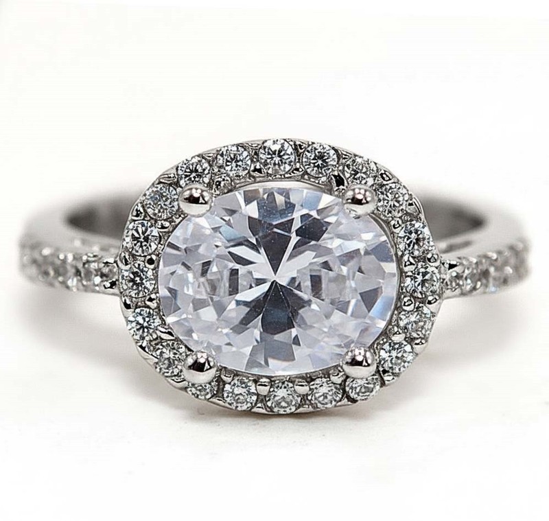 2CT Heat Treated Moissanite 925 Sterling Silver Ring Sz 7 MM2-6