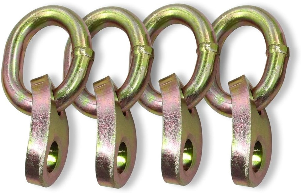 Loading Capacity Sign 4-Piece Engine 7100 Lifting Bracket Set - For Load Levelers - 5,500 lb ...