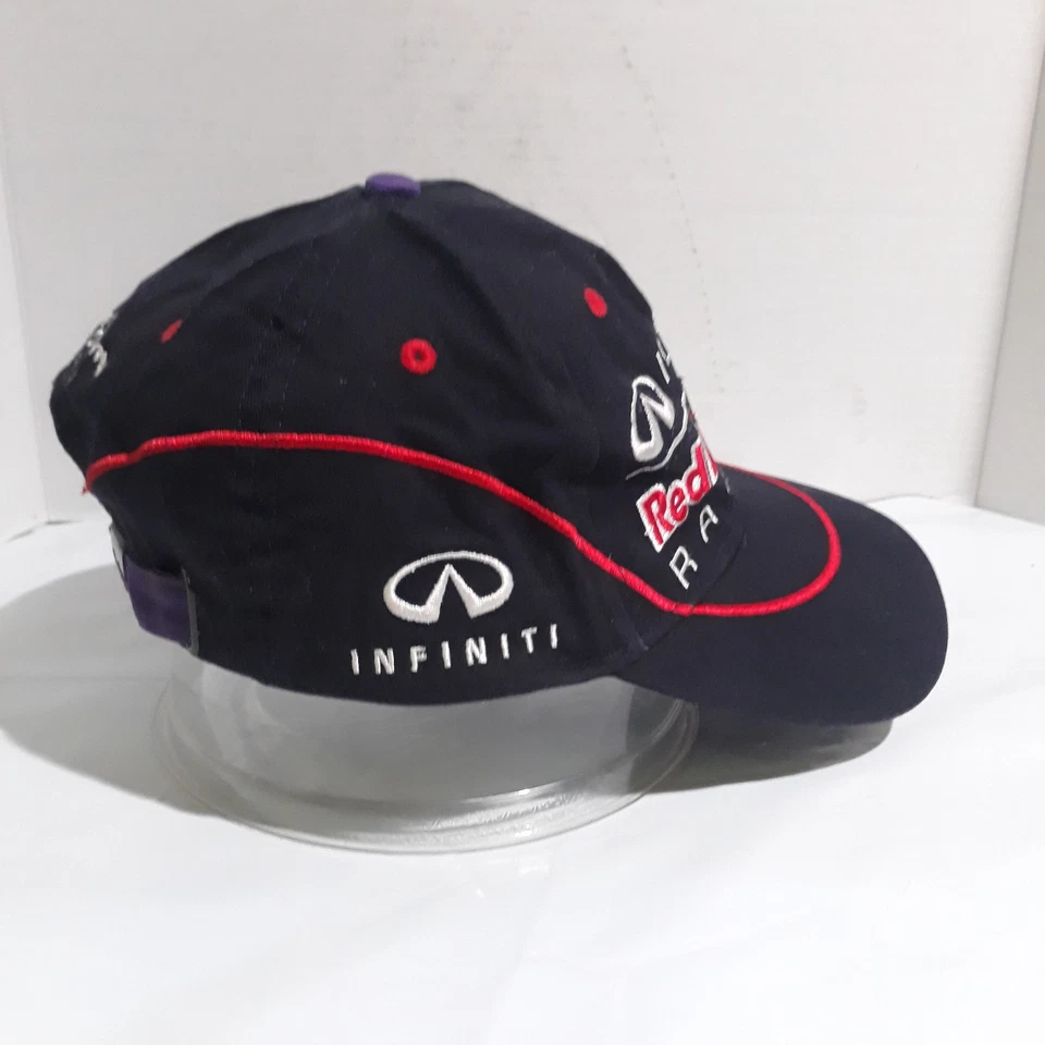 Infiniti Red Bull Racing Hat by Pepe Jeans London Strapback Adjustable Ball Cap - Image 4 of 4