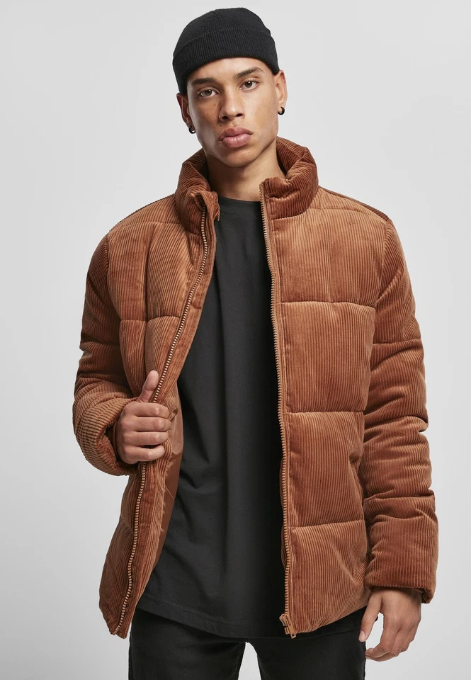 Boxy Corduroy Puffer Jacket Cordjacke Herren | Urban Classics | TB3811 - Bild 1 von 1