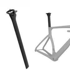 Reggisella bici da strada in carbonio per serie S3/S/S5 0mm offset lunghezza 400mm tubo sella