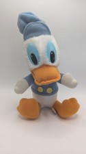 Vintage Walt Disney Mickey's Christmas Carol Donald Duck 8" Stuffed Plush 1980s
