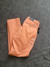 NWT Men 32x32 Polo Ralph Lauren Orange Straight Fit Cotton Twill Chino Pants