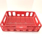 VINTAGE COCA COLA ENTERPRISES HUSKY BOTTLE CRATE CARRIER PLASTIC 18" X 12" X 5"